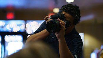 Candid shot at BARGE