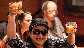 Candid shot at BARGE